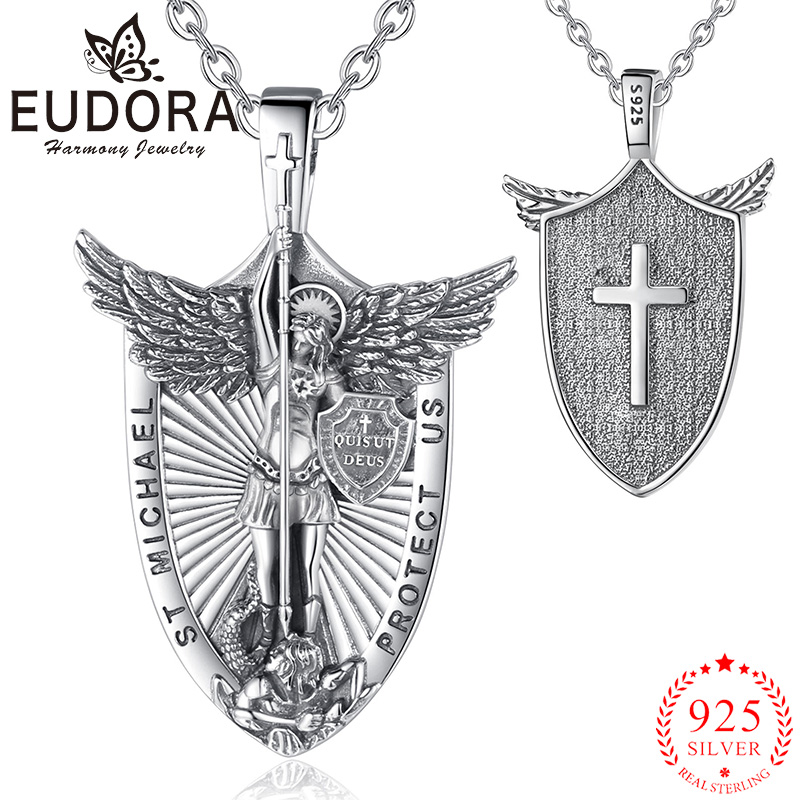 Eudora 925 Sterling Silver St. – 925 Sterling Silver Chain Necklace Men recenzja i cena