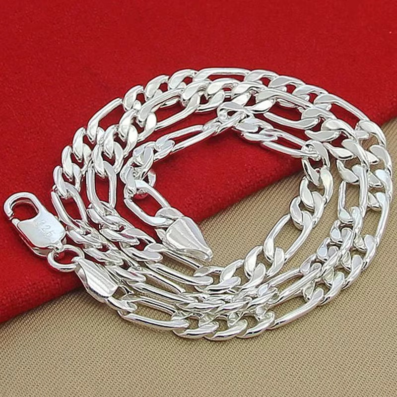 Męski naszyjnik ze srebra prób – Cuban Link Chain 12Mm recenzja i cena