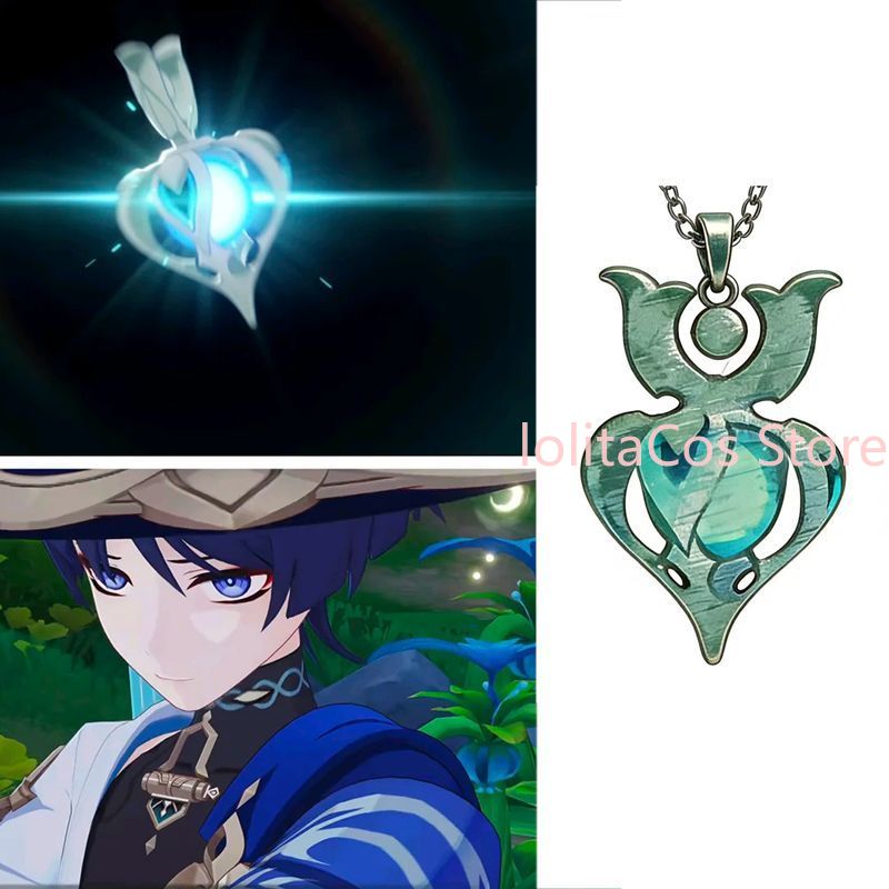 Genshin Impact Wanderer Metalo – Anime Pendant Necklace recenzja i cena