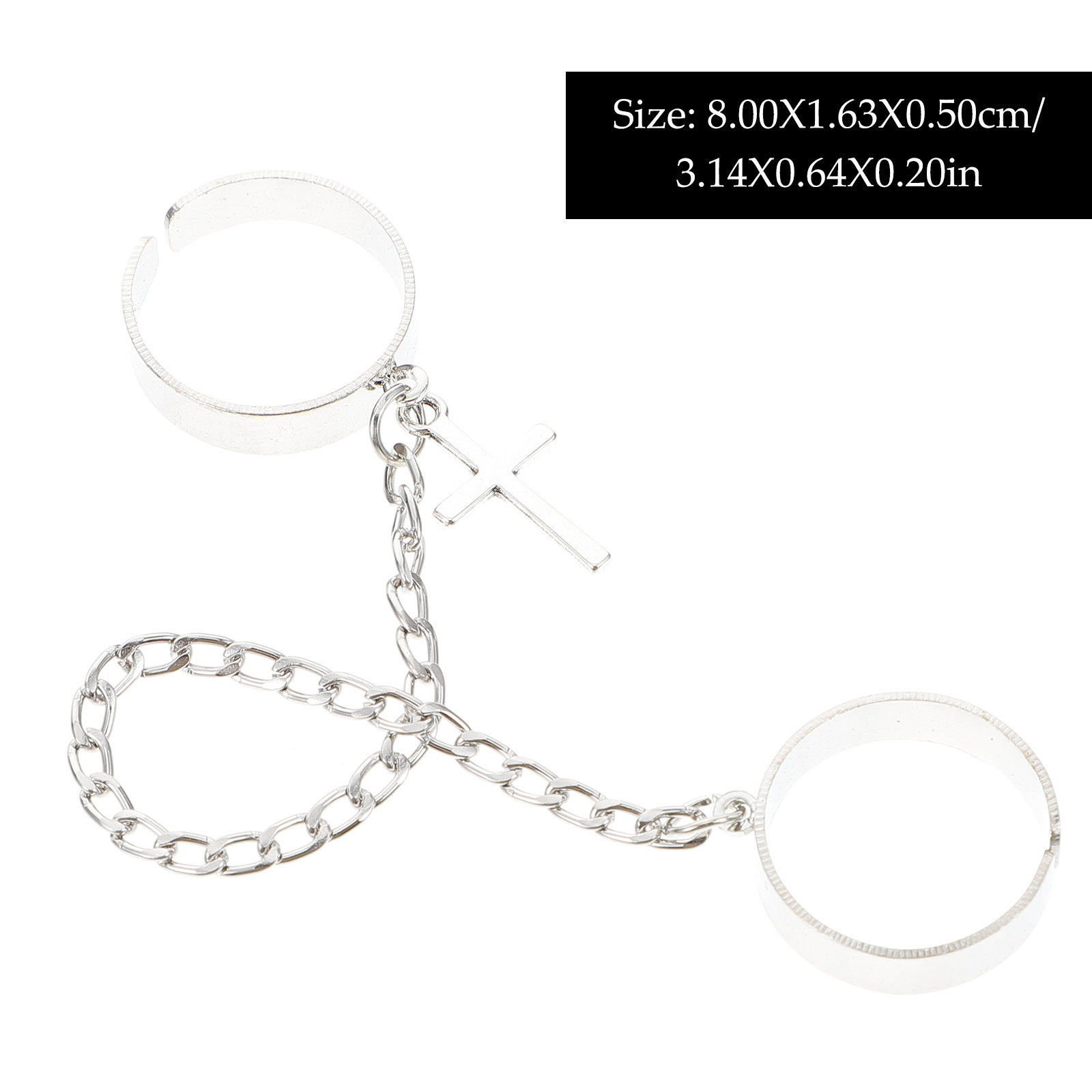 Zestaw pierścieni na palce w s – Vintage Punk Knuckle Rings Set recenzja i cena