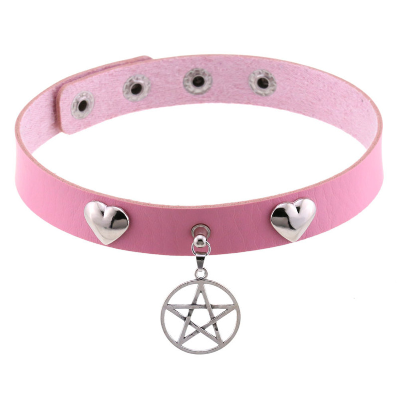 Punk Halloween Emo Cosplay Bla – Goth Punk Spike Choker recenzja i cena