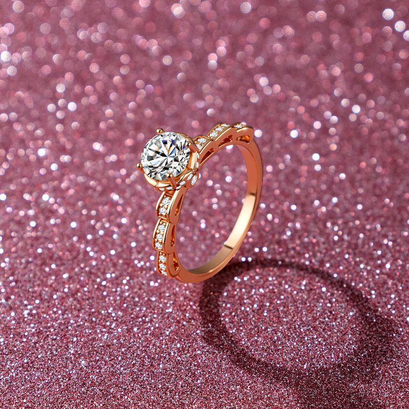 Prezent świąteczny: Pierścione – Moissanite Engagement Ring 1 Carat recenzja i cena