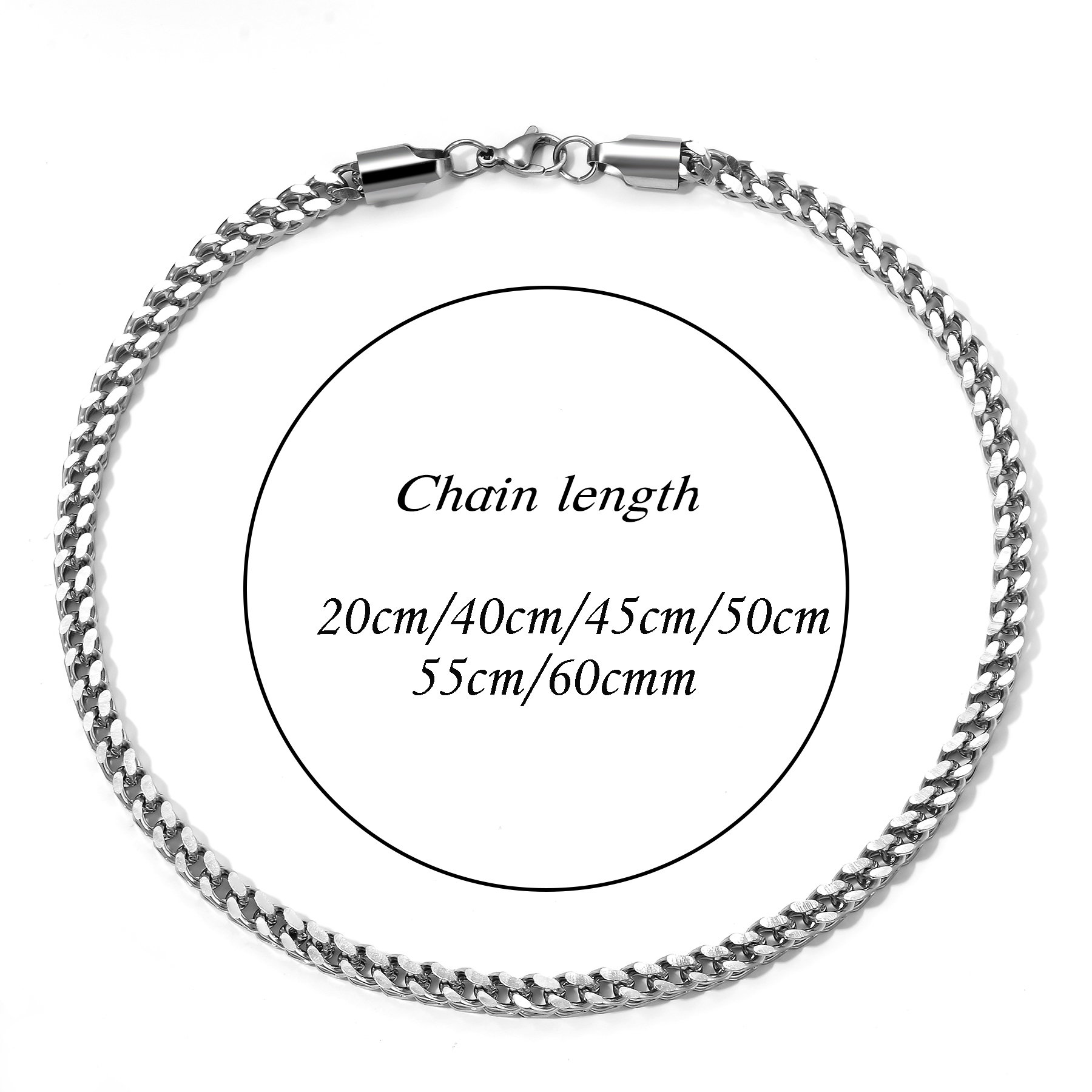 1 sztuka, rozmiar 2,5 mm–5 mm, – Cuban Link Chain 12Mm recenzja i cena